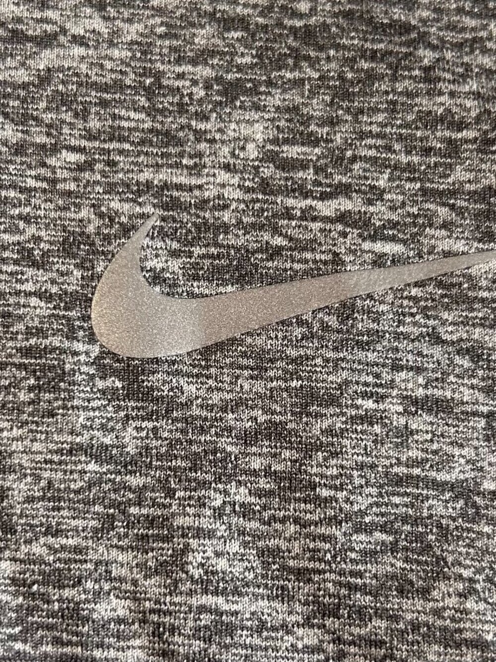 Nike Dri Fit Element 1/2 Half Zip Running Top Large Shirt Heather Gray Gym Women - Picture 7 of 9
